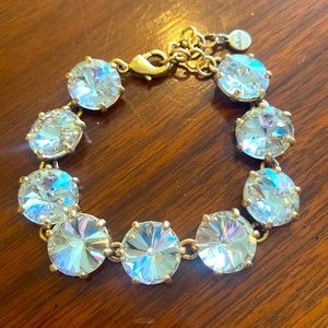 Stella & Dot gold gem bracelet